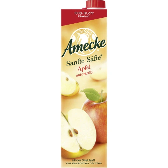 Sanfte Säfte Apfel Naturtrüb 1L 3 Sanfte Säfte Apfel Naturtrüb 1L