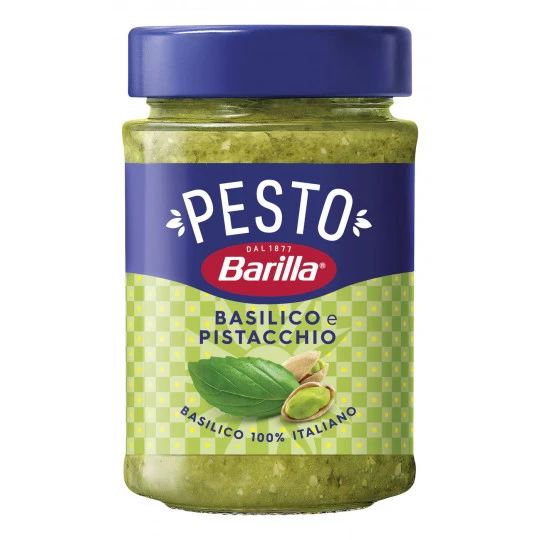 Pesto Basilico E Pistacchio 190G 3 Pesto Basilico E Pistacchio 190G
