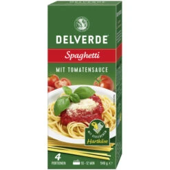Spaghetti Mit Tomatensauce 4 Portionen 549G