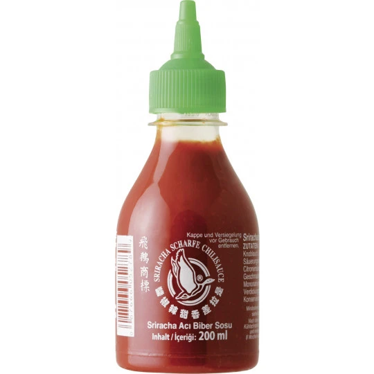 Goose Chilisauce Sriracha Scharf 200ML 3 Goose Chilisauce Sriracha Scharf 200ML