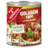 Gut & Günstig Gulaschtopf Mit Spiralnudeln 800G -Lebensmittelgeschäft gutampgnstig schweinegulasch 800g