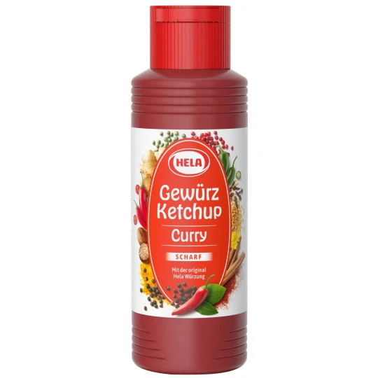 Curry Gewürz Ketchup Scharf 300ML 3 Curry Gewürz Ketchup Scharf 300ML