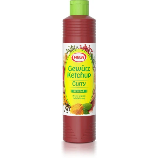 Curry Gewürz Ketchup Delikat 800ML 3 Curry Gewürz Ketchup Delikat 800ML