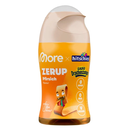 Hitschler More Zerup Hitschies Pfirsich 65ML 3 Hitschler More Zerup Hitschies Pfirsich 65ML