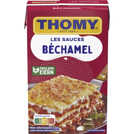 Les Sauces Béchamel 250ML 3 Les Sauces Béchamel 250ML
